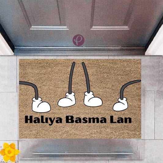 Kapı Önü Paspası Dekoratif Dijital Baskı Halıya Basma Lan P-2384 - UcuzaGeliyor