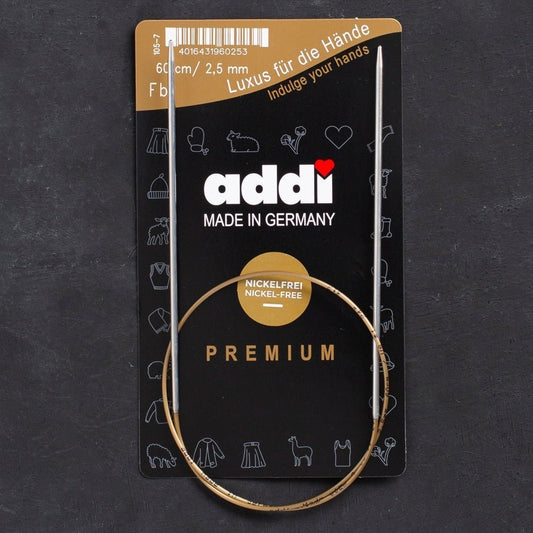 Addi 2,5mm 60cm Klasik Misinalı Şiş- 105-7 - UcuzaGeliyor