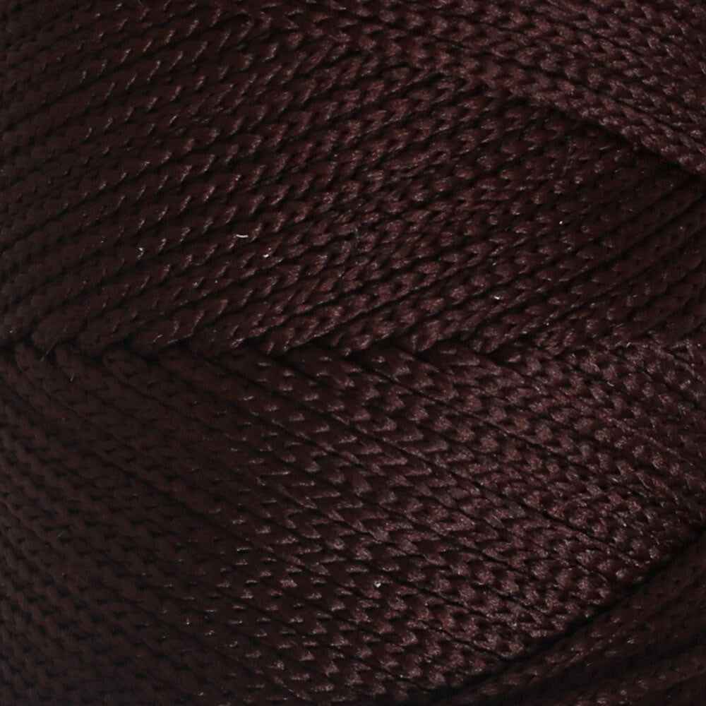 Loren Polyester Soft Macrame Koyu Kahverengi El Örgü İpi - LM034 - 34440 - UcuzaGeliyor