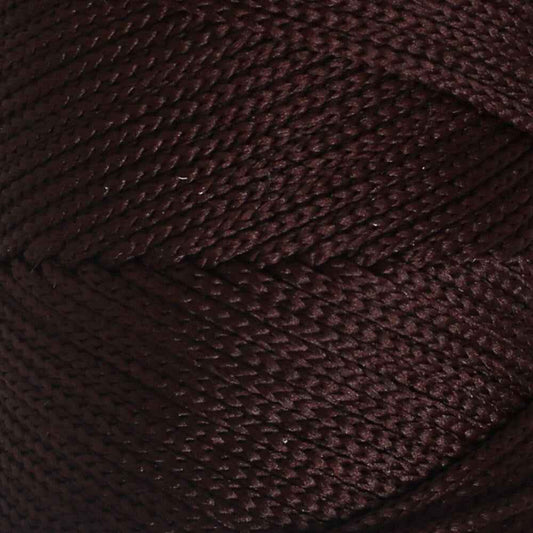 Loren Polyester Soft Macrame Koyu Kahverengi El Örgü İpi - LM034 - 34440 - UcuzaGeliyor