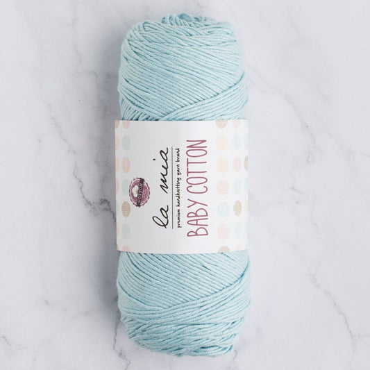 La Mia Baby Cotton Açık Mavi El Örgü İpi - L036 - 33625 - UcuzaGeliyor