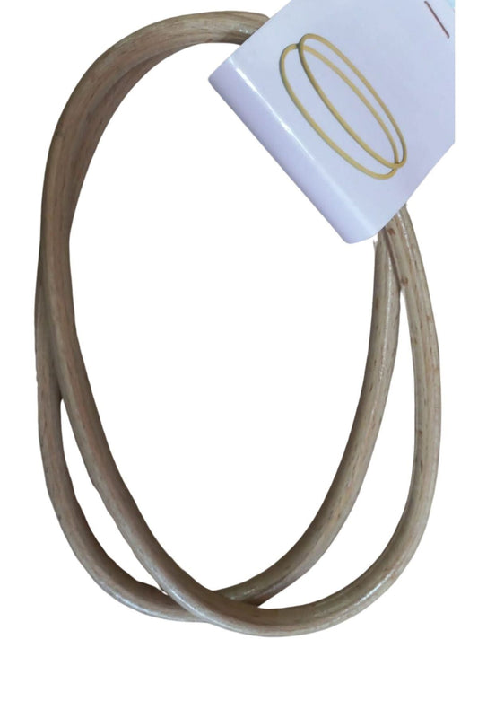 Tahta Çanta Sapı 17 cm Oval - UcuzaGeliyor
