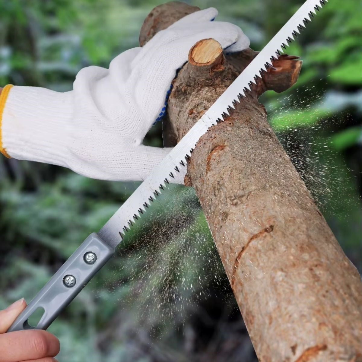 BUFFER® Mini Tavuk Kuyruk Testere,Keskin Kesici Kıl Testere