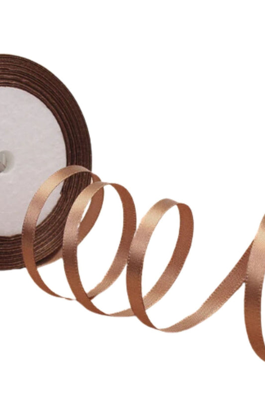 Saten Kurdele 3 cm 10 Metre Vizon - UcuzaGeliyor