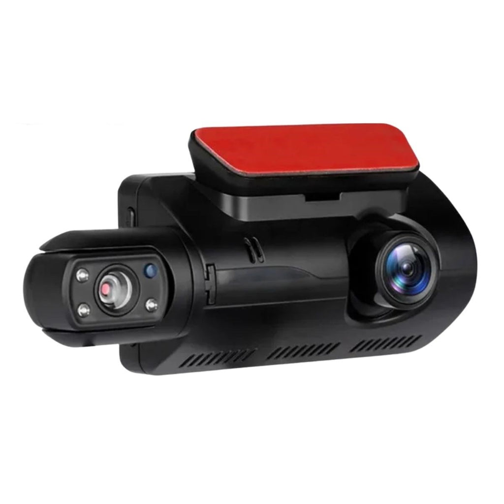 BUFFER® Araç İçi & Dışı Çift Lensli WiFi Kamera - 1080P HD,Gece Görüşlü, G-Sensörlü DVR Dashcam