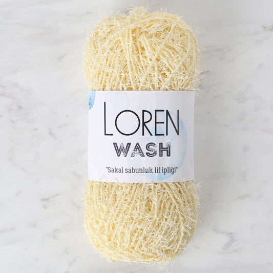 Loren Wash Açık Sarı El Örgü İpi - R083 - 34037 - UcuzaGeliyor