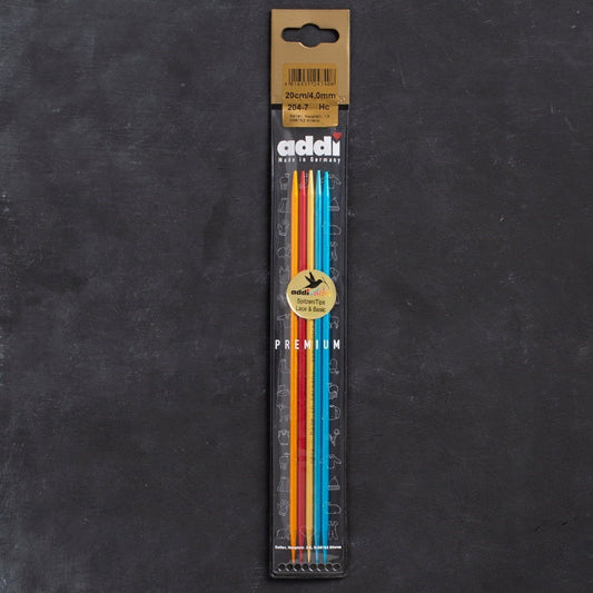 Addi Colibri 4mm 20cm Renkli Çorap Şişi - 204-7 - UcuzaGeliyor