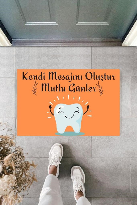 Dijital Baskı Kişiye Özel İç Kapı Dekorasyon Paspas  PS11289 - UcuzaGeliyor