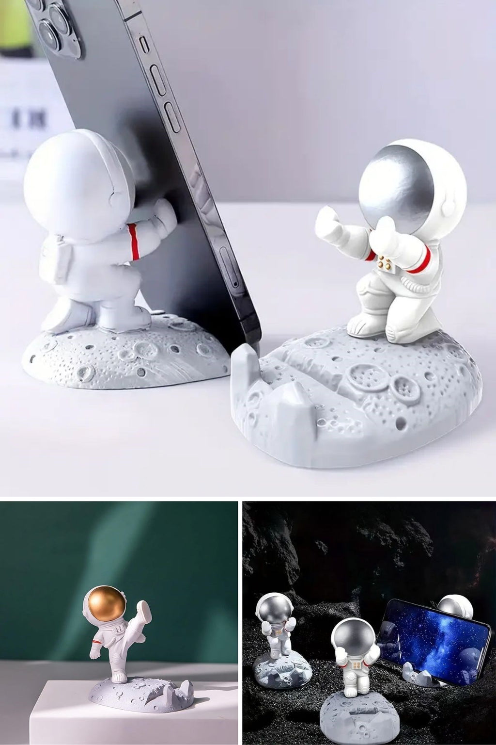 BUFFER® Mini Astronot Model Telefon ve Tablet Tutucu Standı