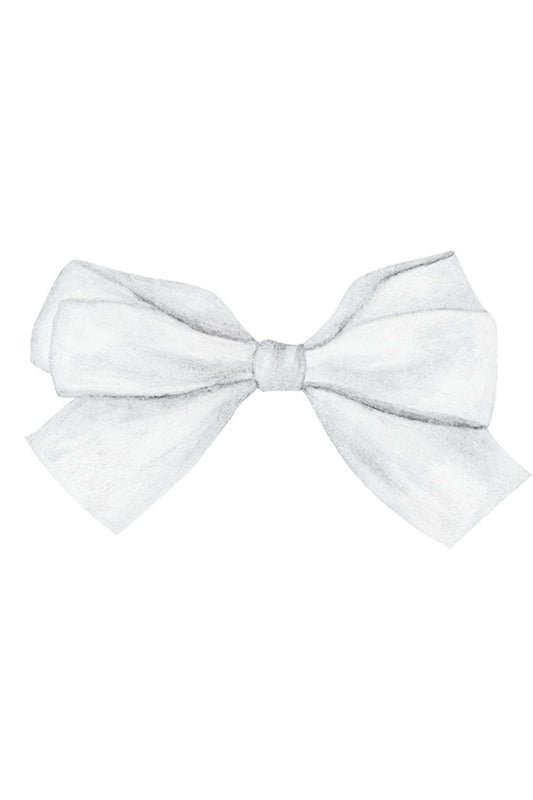 Saten Kurdele 6 cm Beyaz 5 Metre - UcuzaGeliyor