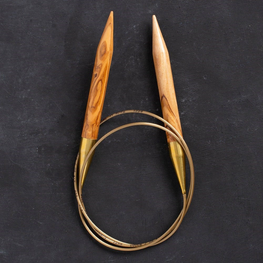 Addi Olive Wood 12 mm 100 cm Zeytin Ağacı Misinalı - UcuzaGeliyor