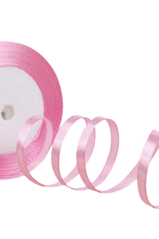 Saten Kurdele 2 cm 10 Metre Pembe - UcuzaGeliyor