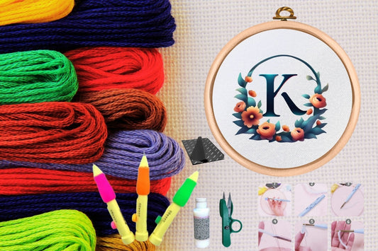 Punch Seti Nakış Seti Kasnaklı Kendin Yap Seti Seri 77 - UcuzaGeliyor