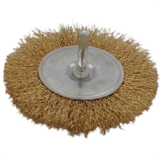 BUFFER® 6'lı Pimli Tel Fırça Seti Pas Yağ Kir Boya Yapışkan Çözücü