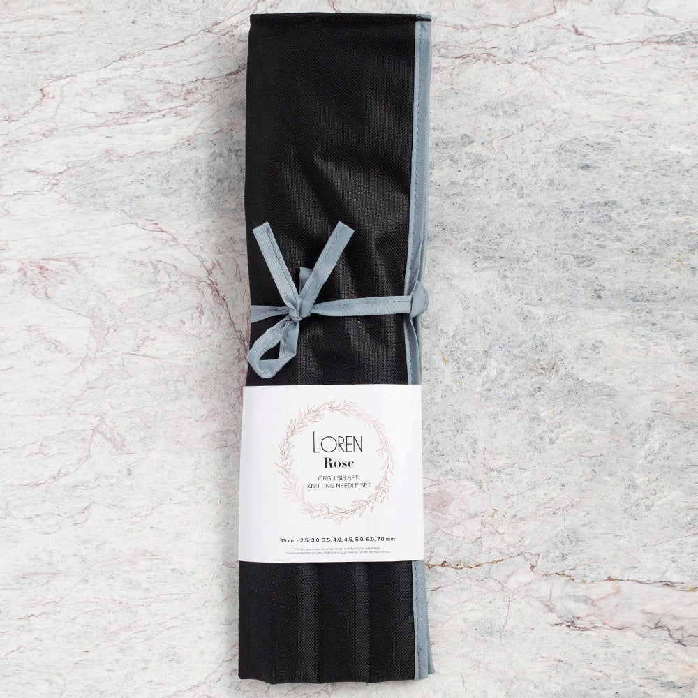 Loren Rose 35cm Örgü Şişi Seti