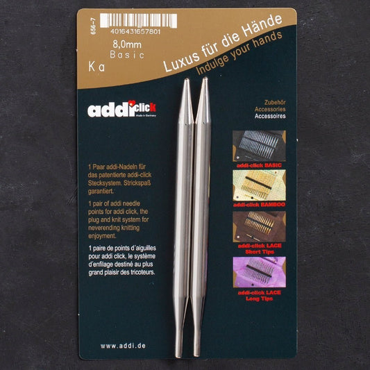 Addi Click Basic 8mm Misinalı Şiş Ucu - 656-2 - UcuzaGeliyor