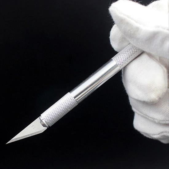 GENEL® Zanaat 16 Parça Hobi Gravür Ahşap Heykel Çömlek Oyma Şekil Verme 13 Maket Bıçak Neşter Seti - UcuzaGeliyor