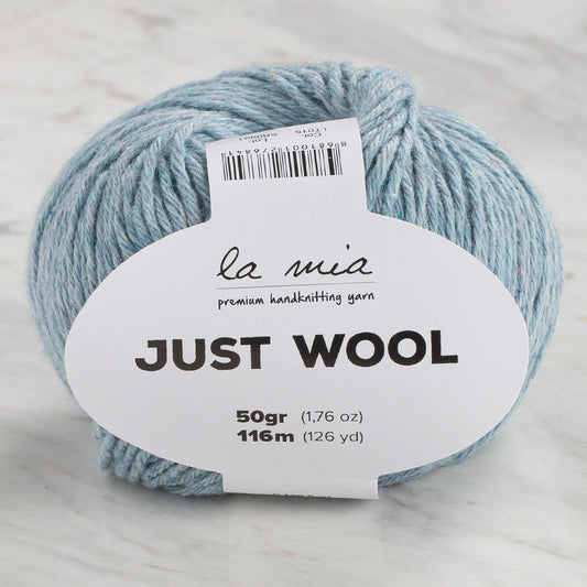 La Mia Just Wool Buz Mavisi El Örgü İpi - LT015 - 34009 - UcuzaGeliyor