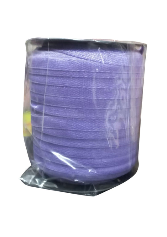Çamaşır Lastiği Düz 1 cm  75 Metre 1 Top Lila - UcuzaGeliyor