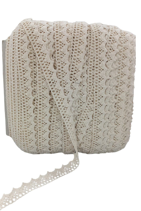 Kopanaki Dantel en 1,5 cm Krem 1 Metre - UcuzaGeliyor