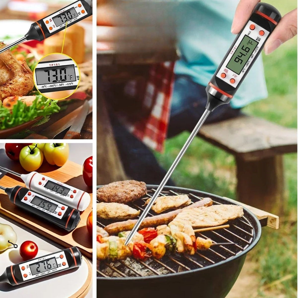 GENEL® Dijital Gıda Termometresi Süt,Et,Yoğurt Mayalama,Mama Derecesi Ölçer Gıda Termometresi - UcuzaGeliyor