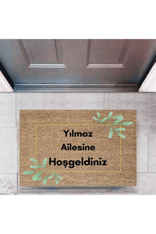 Kapı Önü Paspası Dekoratif Dijital Baskı Kişiye Özel P-2316 - UcuzaGeliyor