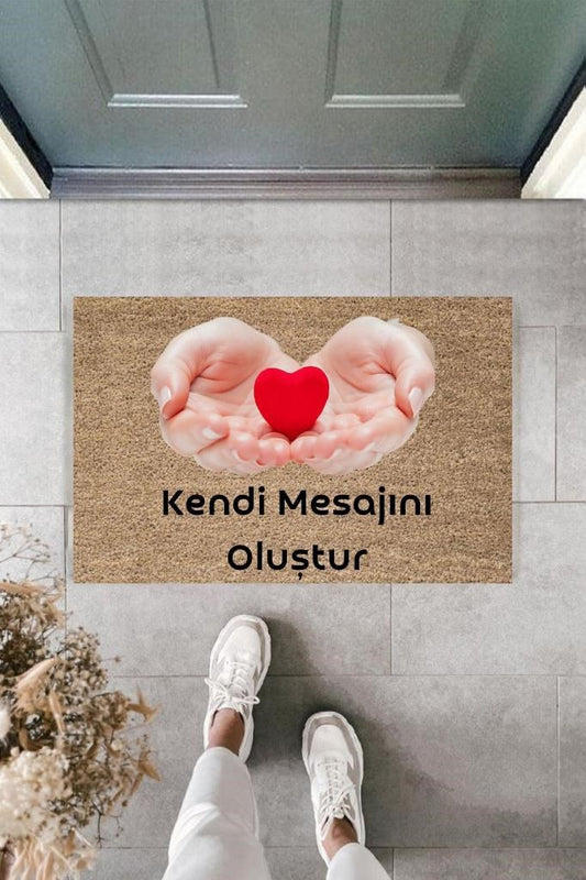 Dijital Baskı Kişiye Özel İç Kapı Dekorasyon Paspas  PS11245 - UcuzaGeliyor