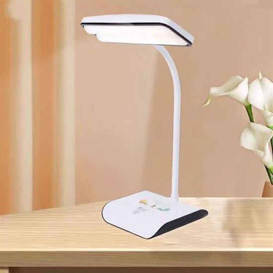 GENEL® Şarjlı Oynar Esnek Başlıklı Dokunmatik 3 Farklı Modda Yanan Kaymaz Taban LED Masa Lambası