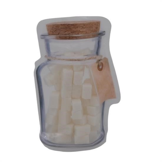 GENEL® Kavanoz Görünümlü Kilitli Poşet Çıtçıtlı ve Pratik Torba 4 Adet