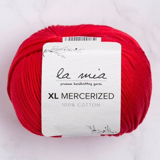 La Mia XL Mercerized Kırmızı El Örgü İpi - 19 - 33762 - UcuzaGeliyor