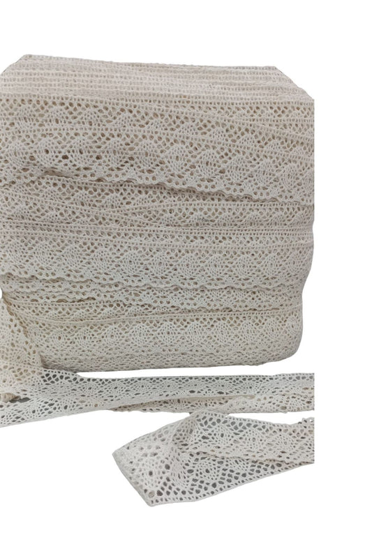 Kopanaki Dantel en 4 cm Krem 1 Metre - UcuzaGeliyor
