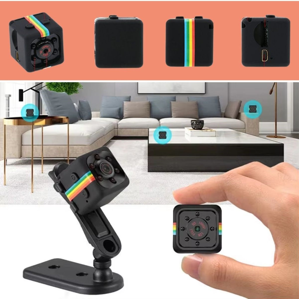 GENEL® Mini Boy Küp Tipi Gece Görüşlü HD Kaliteli Güvenlik Kamerası