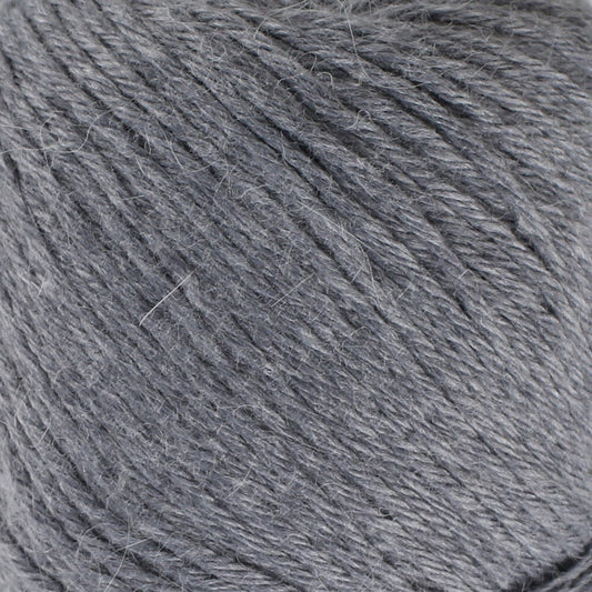 La Mia Angora 50gr Gri El Örgü İpi - L134 - 33809 - UcuzaGeliyor