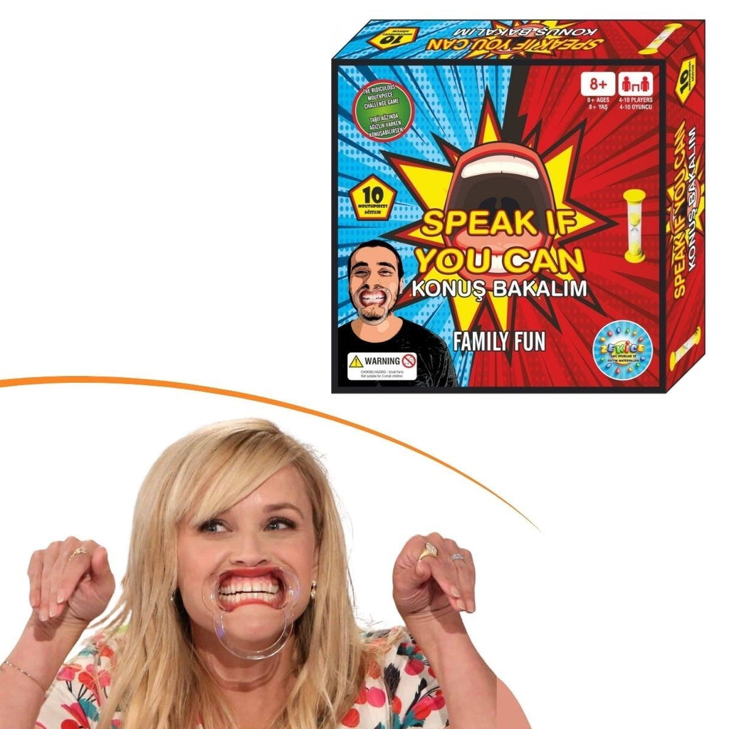 GENEL® Konuş Bakalım Oyunu Söyle Bakalım Oyunu Bol Kahkahalı Aile Kutu Oyunu Kum Saatli