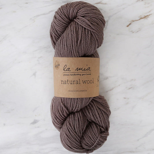 La Mia Natural Wool Açık Kahverengi El Örgü İpi - H5 - 33604 - UcuzaGeliyor
