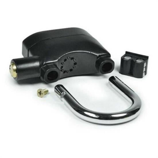 GENEL® Desibel Siyah Alarmlı Çok Fonksiyonlu Ekstra Güvenlikli Kare Asma Dolap Kilidi - UcuzaGeliyor