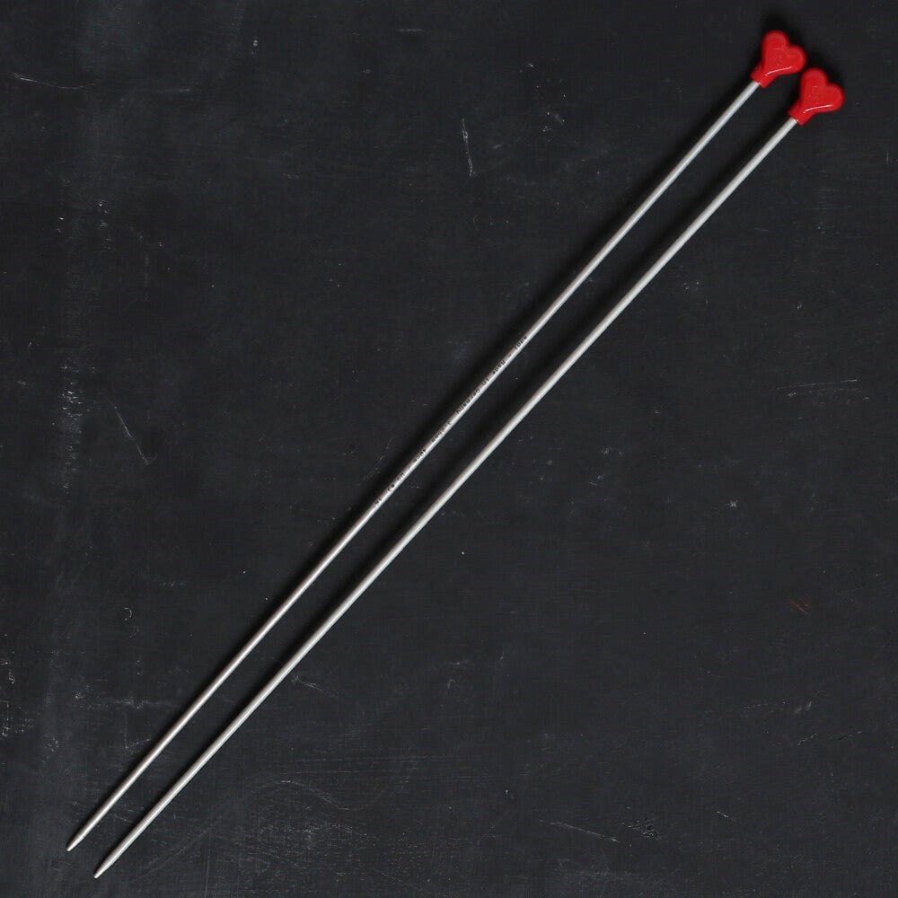 ADDI KALPLİ 3.25MM 40CM KLASİK ALÜMİNYUM ÖRGÜ ŞİŞİ - UcuzaGeliyor