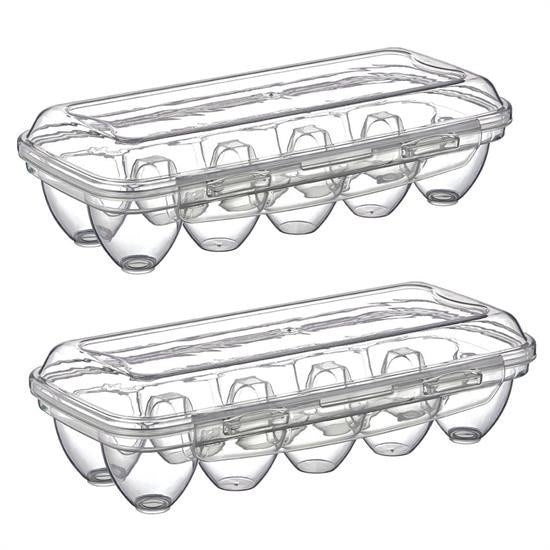 GENEL® 10 Bölmeli Kilitli Kapaklı Yumurtalık Saklama Kutusu YU110