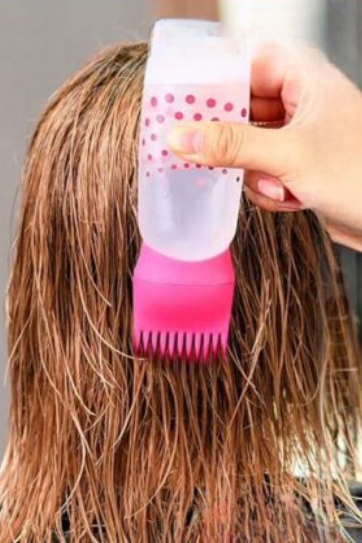 GENEL® Saç Boyama Aparatı Taraklı Saç Bakımı Krem Saç Yağı Uygulama Aparatı