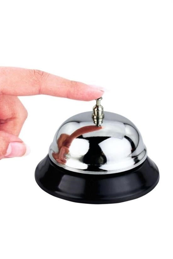 GENEL® Masaüstü Dekoratif Otel Resepsiyon Görevli Çağırma Zili Çanı