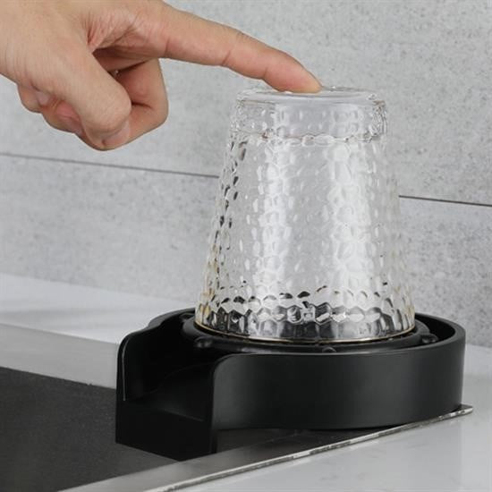 GENEL® Yüksek Basınçlı Otomatik Bardak Yıkama Aparatı Mutfak Lavaboları İçin Hızlı Kupa Durulayıcı