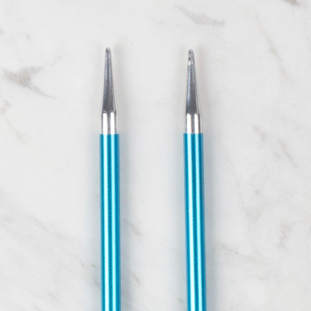 Loren Rythm 6mm Mavi Renkli Metal Örgü Şişi - UcuzaGeliyor