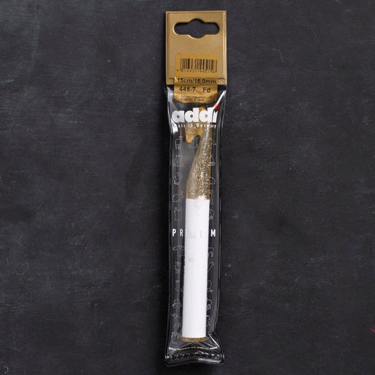 Addi Champagner 15mm 15cm Plastik Simli Yün Tığ - - UcuzaGeliyor