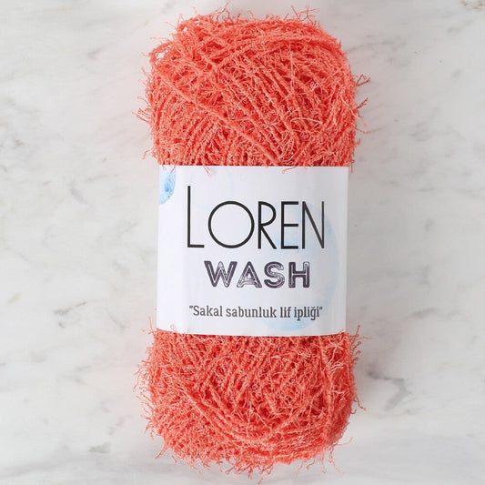 Loren Wash Turuncu El Örgü İpi - R097 - 34025 - UcuzaGeliyor