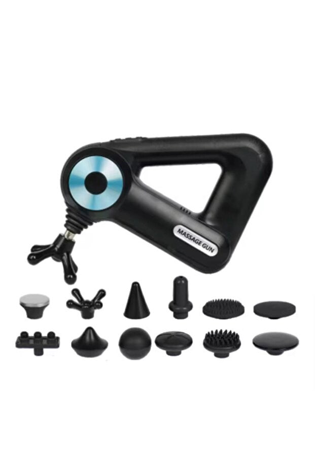 sonx Profesyonel Derin Doku Masaj Tabancası - 12 Başlıklı Kas Gevşetici