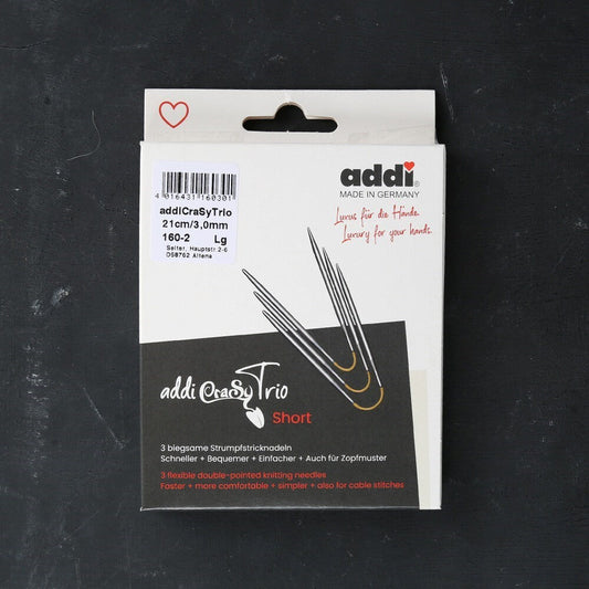 Addi CrasyTrio 3 lü 3 Mm 21 Cm Misinalı Çorap Şişi - UcuzaGeliyor