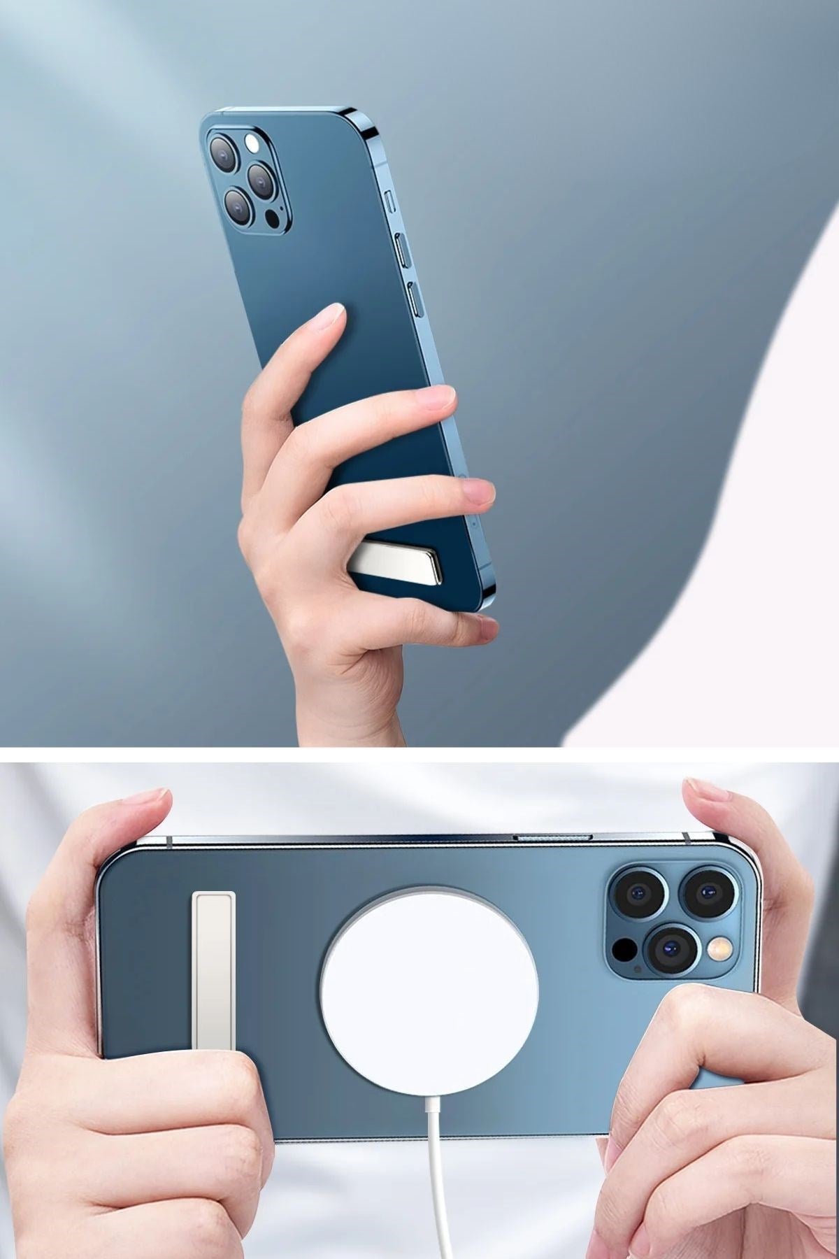 BUFFER® Tüm Telefonlara Uyumlu Kendiliğinden Yapışkanlı Cep Telefon Standı