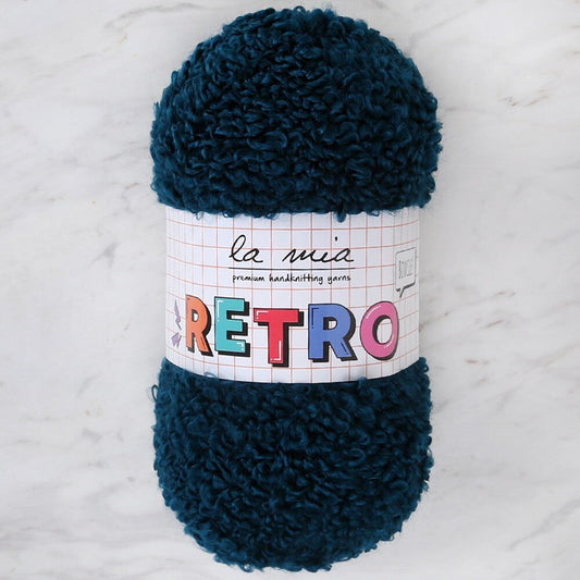 La Mia RETRO Petrol Mavisi El Örgü İpi - LM5206 - UcuzaGeliyor