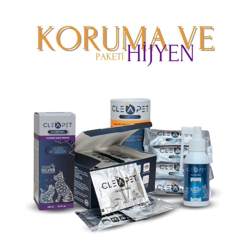 DIŞ PARAZİT KORUNMA  VE HİJYEN PAKETİ KEDİ KÖPEK