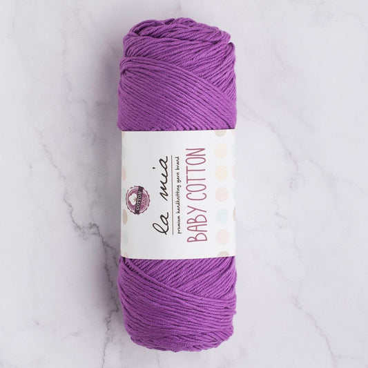 La Mia Baby Cotton Mor El Örgü İpi - L039 - 33642 - UcuzaGeliyor